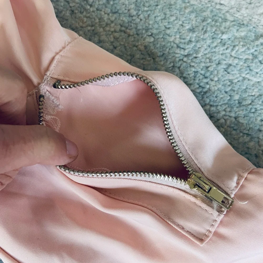 Full Tilt Light Pink Zip Up Jacket